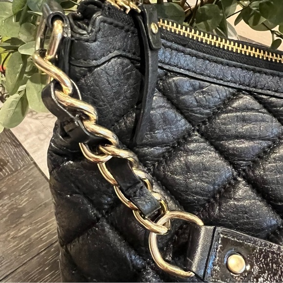 Kate Spade Maryanne Quilted Bag - Black Leather with Chain Details - Picture 8 of 11